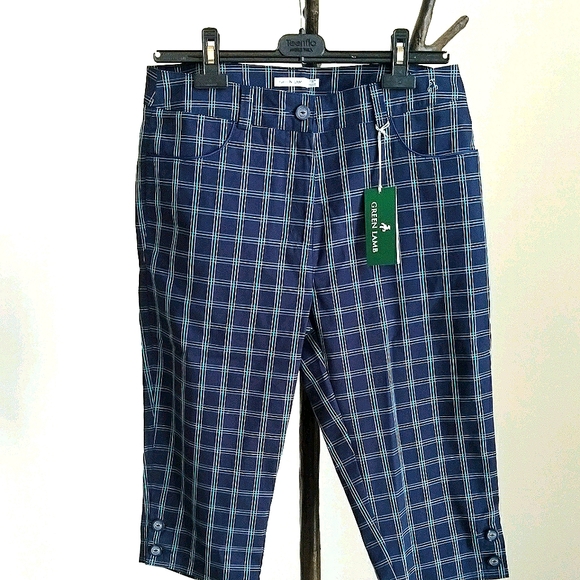 🏌️♀️Green Lamb (Ireland) capris - NWT - Picture 1 of 10